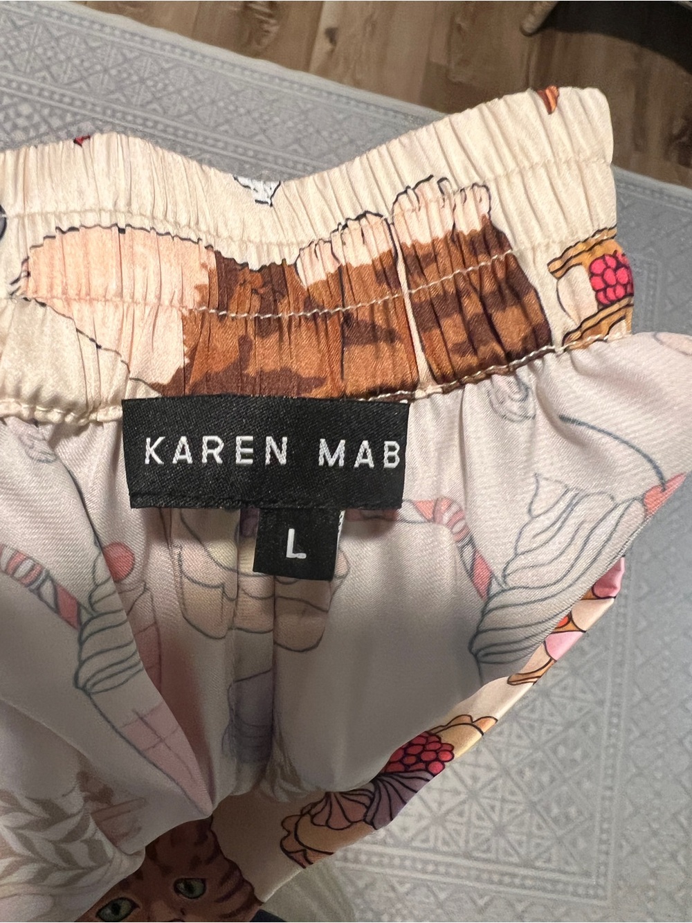 Karen Mabon x Anthropologie Cat Cafe Pajama Set NWT - Picture 11 of 13